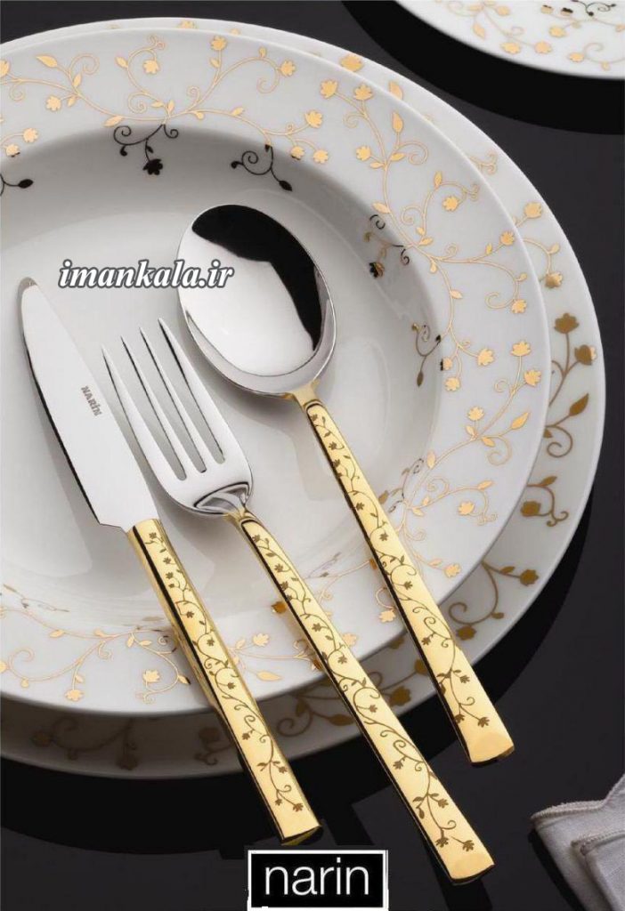 narin سرویس استیل آنتارس ۱۰۴ پارچه نارین ترک ترکیه
