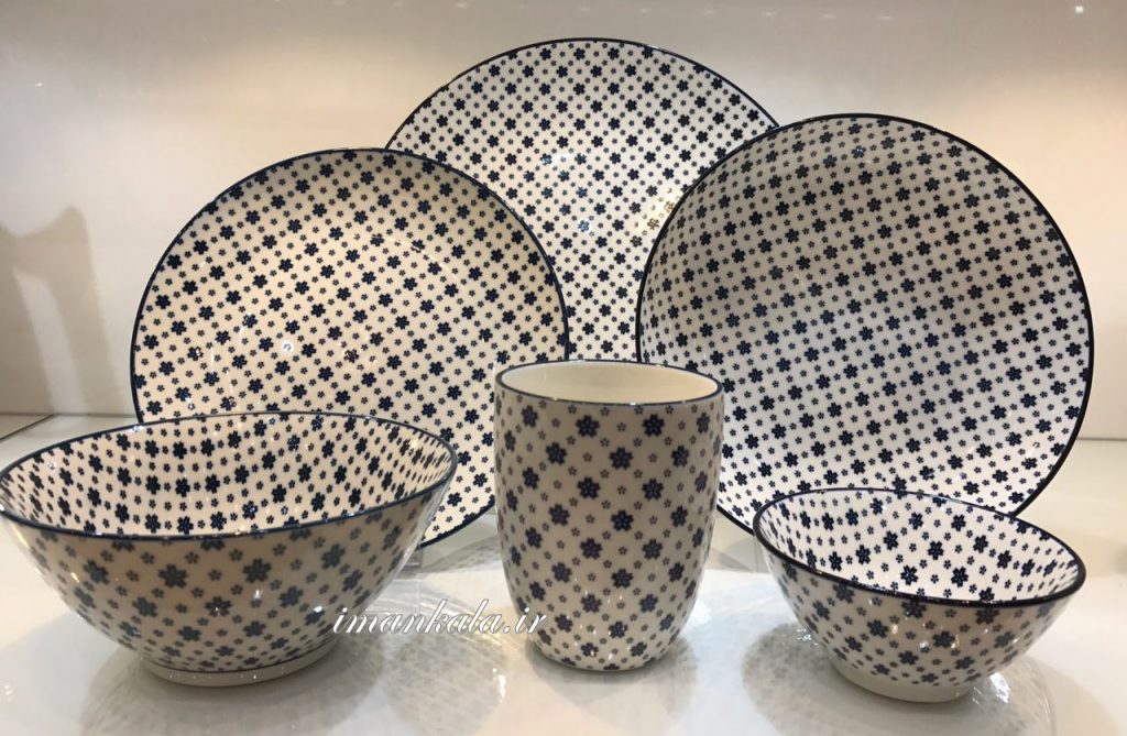 سرویس سرامیکی ۲۴ پارچه ۴ نفره زارا هوم zara home