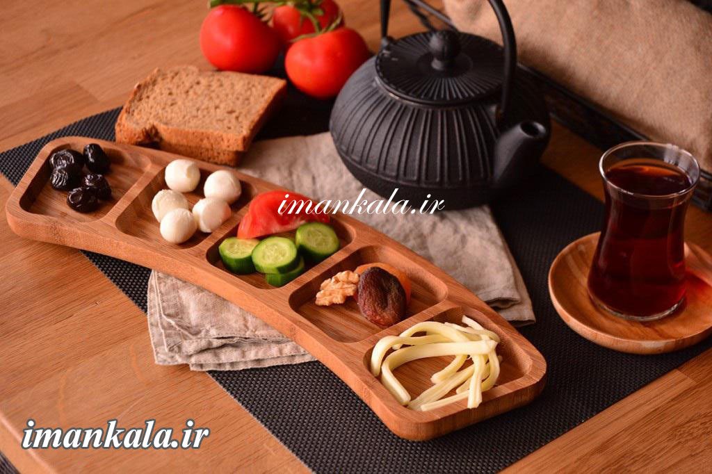 bambu ظرف سرو اردو پذیرایی بامبو هلالی ۵ خانه بامبو ترک ترکیه 2585