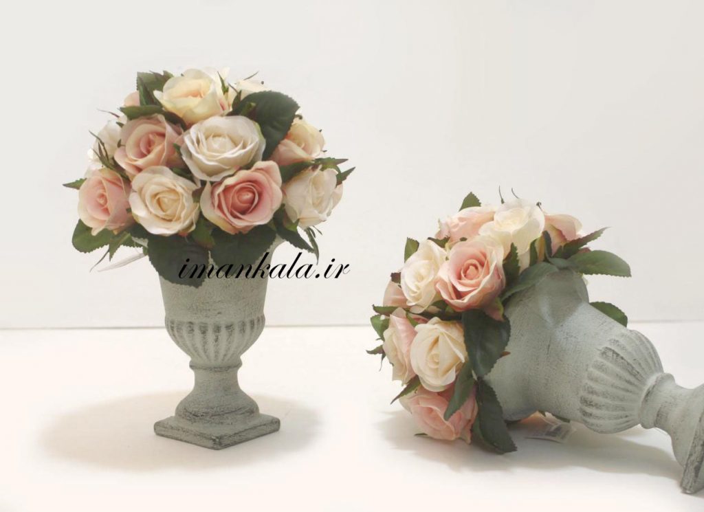 گل و گلدان لوکس پایه دار