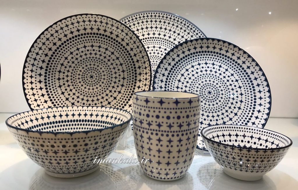 سرویس سرامیکی ۲۴ پارچه ۴ نفره زارا هوم zara home