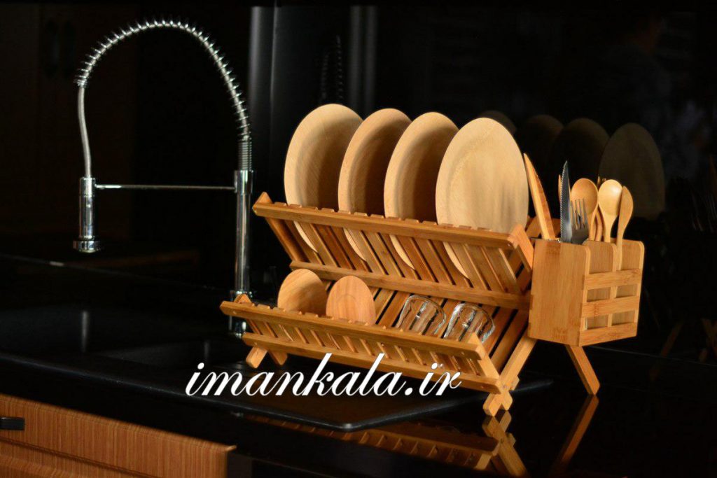 bambu 0273 Enda آبچکان جای ظرف لوازم آشپزخانه قاشق چنگال کارد بامبو ترک ترکیه
