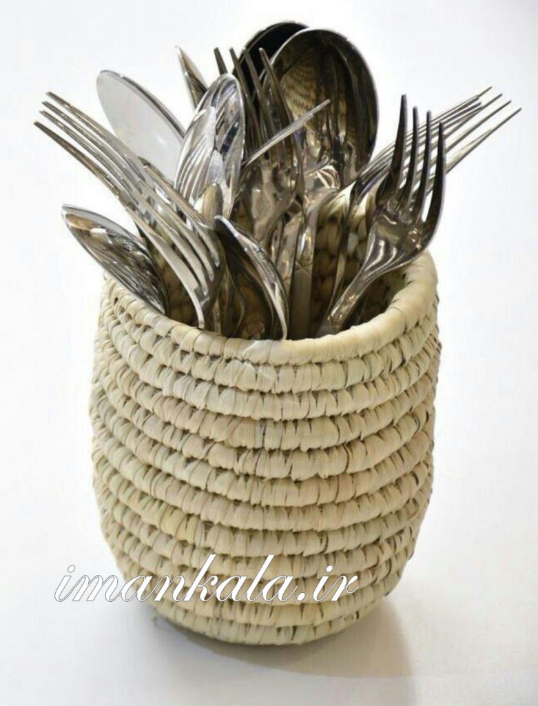 جای قاشق چنگال کارد لوازم حصیری