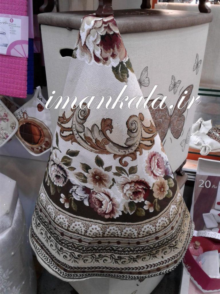 capa home رومیزی کتان گرد و مستطیل ترک چاپا هوم ترک ترکیه
