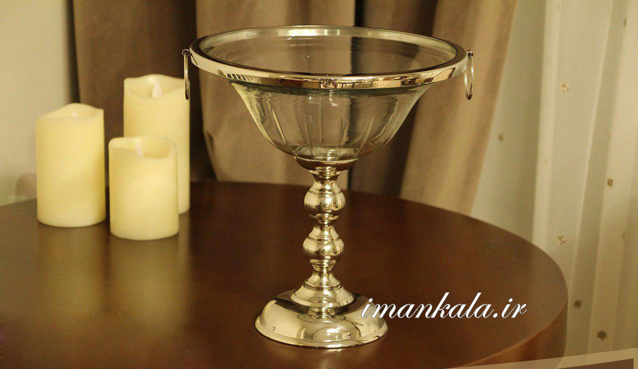 5044 ظرف پذیرایی پایه دار جام میوه شیرینی