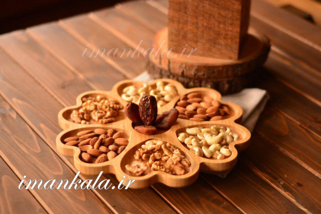 bambu 0124 Pancho ظرف سرو پذیرایی قلب 7 خانه بامبو ترک ترکیه