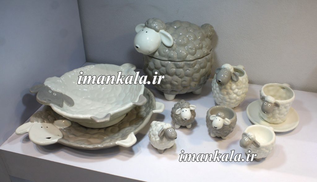 Plate S بشقاب سرامیکی کوچک طرح بره