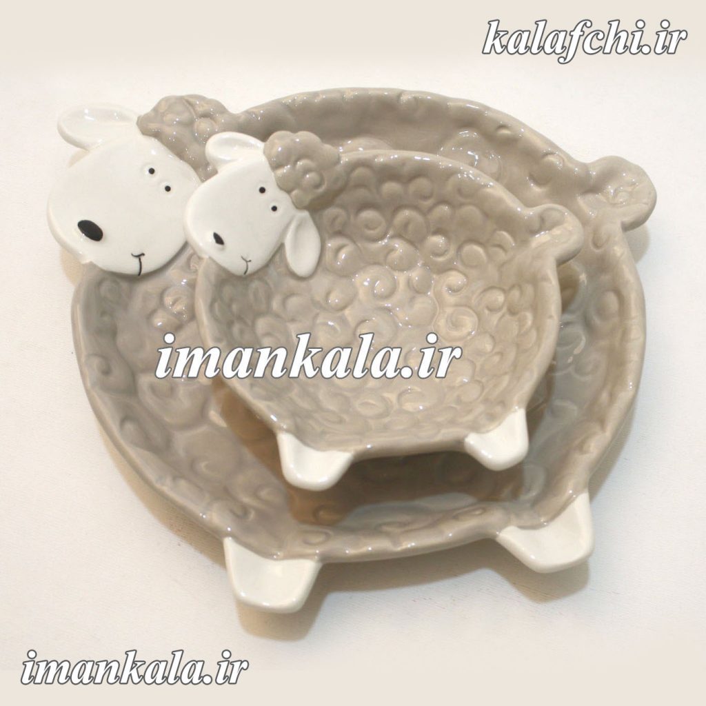 Bowl S کاسه سرامیکی کوچک طرح بره