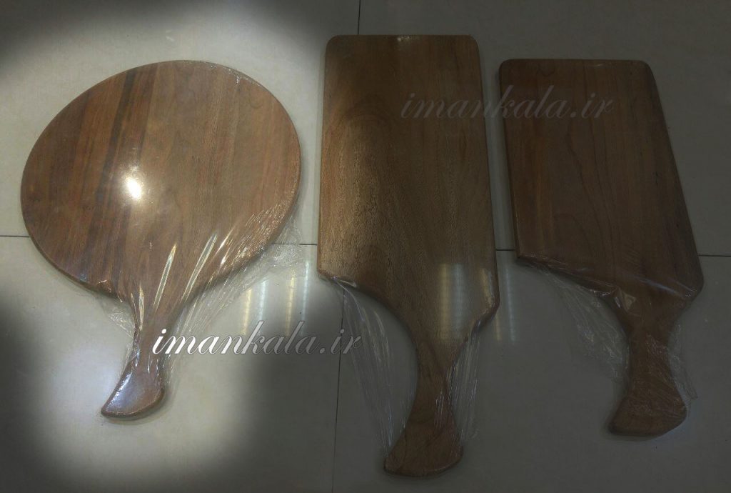 تخته پذیرایی سرو چوب درخت چنار ضد آب دایره دسته منحنی