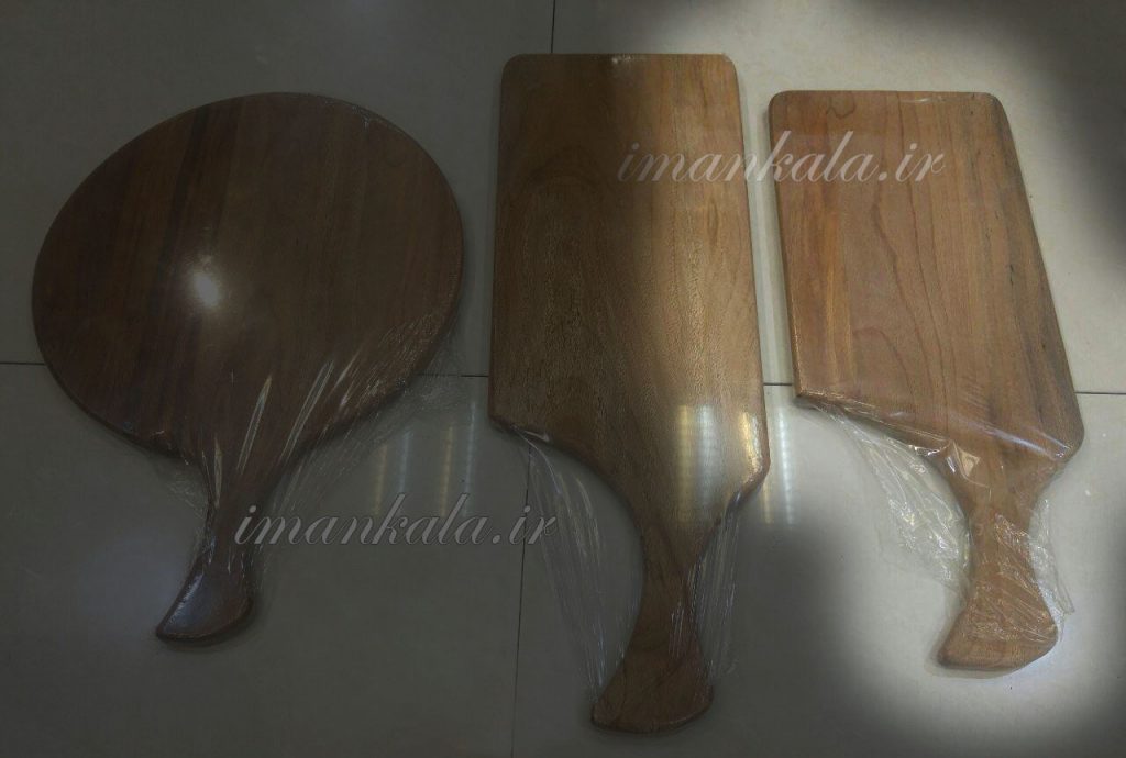 تخته پذیرایی سرو چوب درخت چنار ضد آب مستطیل کوچکتر دسته منحنی