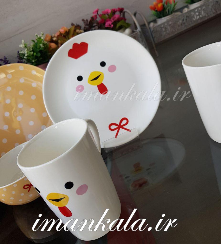 508149 بشقاب ماگ طرح مرغ