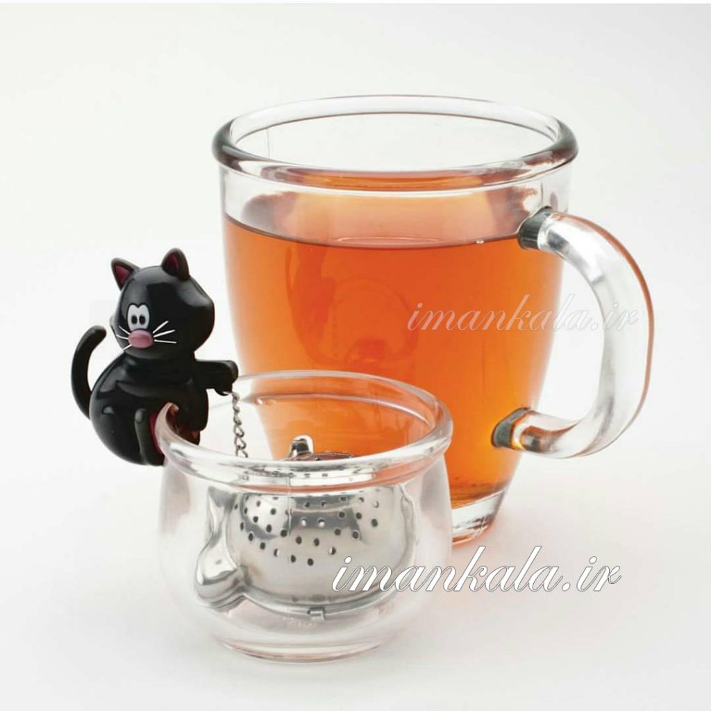 joie 10044 صافی و توری چای و دمنوش طرح گربه و ماهی جویی کانادا