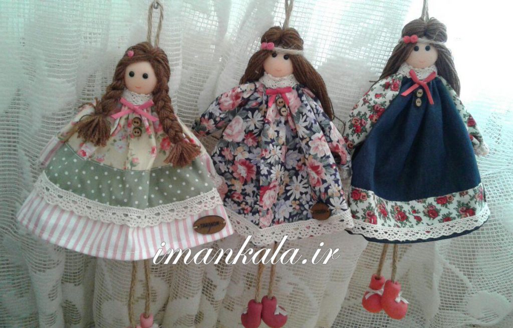 عروسک پارچه ای آویز دار