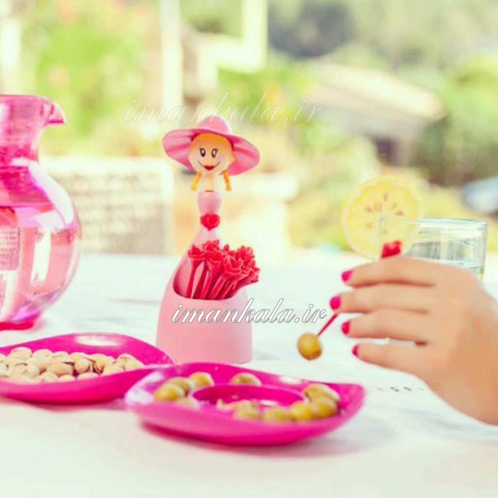 vigar 8129 خلال گل پایه عروسک بانو لباس صورتی ویگار اسپانیا
