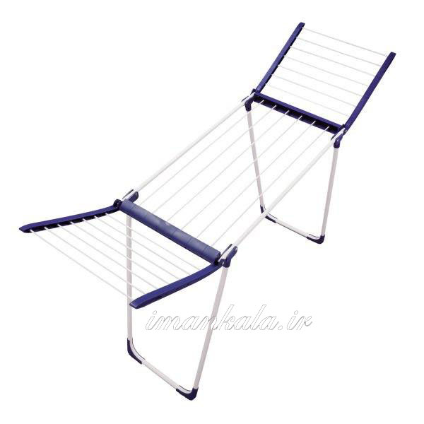 Live Differently Laundry Rack Compact بند رخت تاشو استیل ضد زنگ پوشش رنگ اپوکسی - Image 9