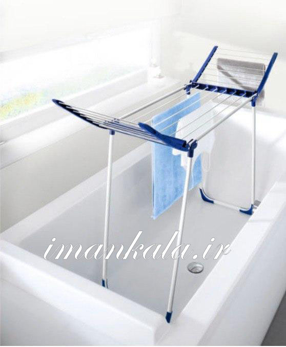Live Differently Laundry Rack Compact بند رخت تاشو استیل ضد زنگ پوشش رنگ اپوکسی - Image 8