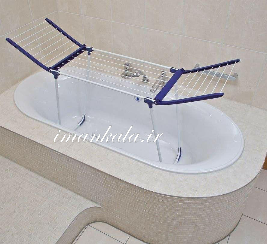 Live Differently Laundry Rack Compact بند رخت تاشو استیل ضد زنگ پوشش رنگ اپوکسی - Image 5