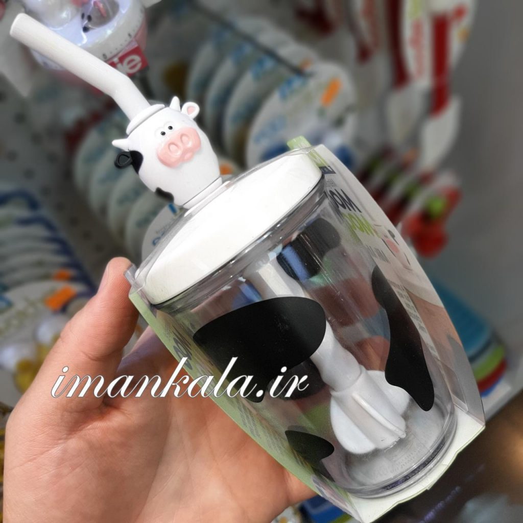 joie 43506 ماگ و لیوان هم زن نی دار طرح گاو جویی کانادا