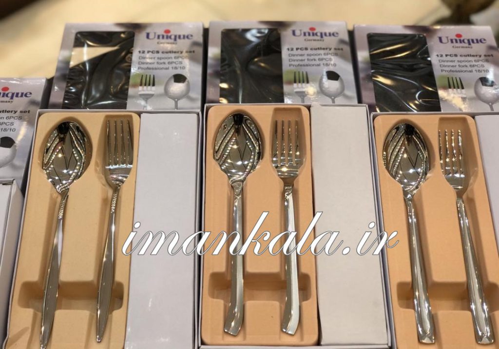 uniqui قاشق چنگال استیل