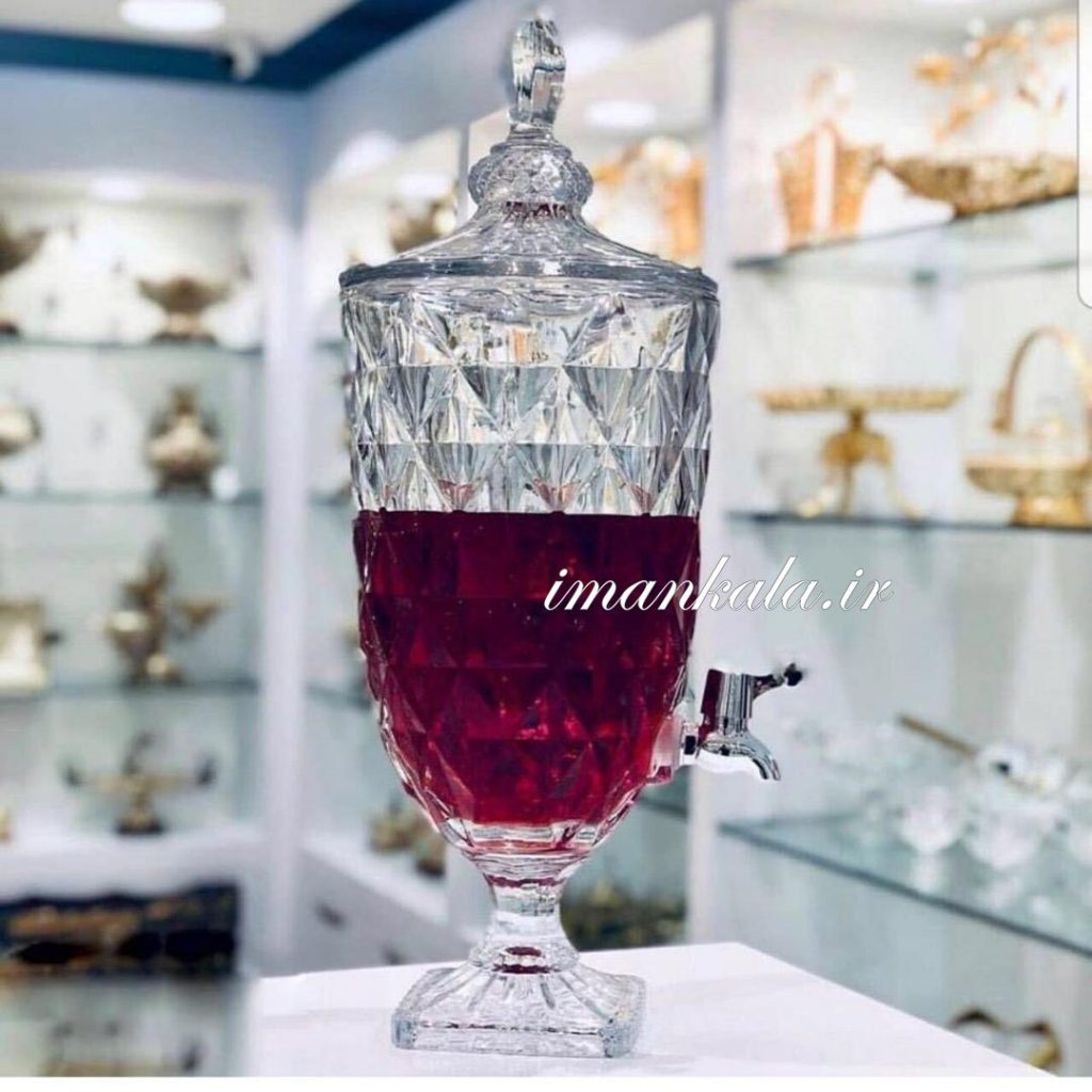 کلمن ۵ لیتری شفاف کیفیت عالی ساخت چین