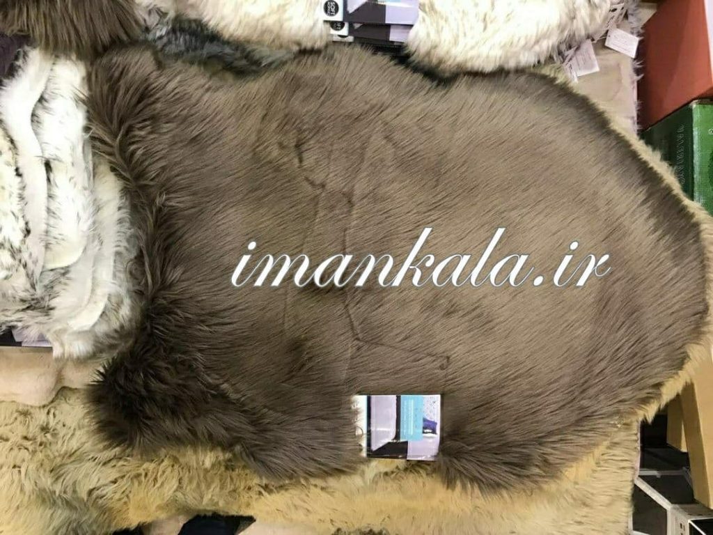 itally original فرش پادری پوست ایتالیا اصل مستطیل برش طرح پوست