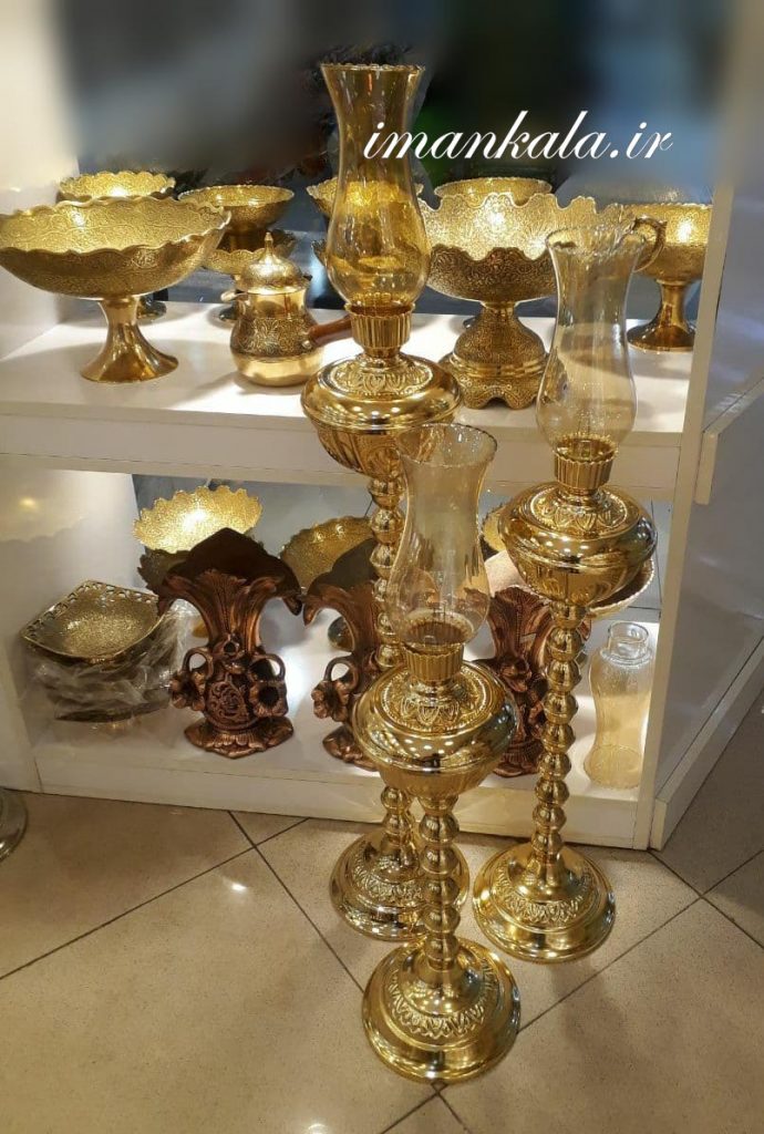 جای شمع کنار سالن ۳ تایی ارتفاع ۶۰ و ۸۰ و ۱۰۰