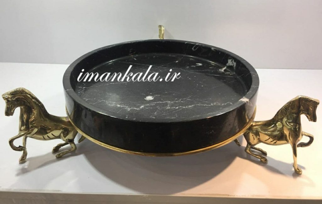 ظرف پذیرایی سنگ پایه اسب