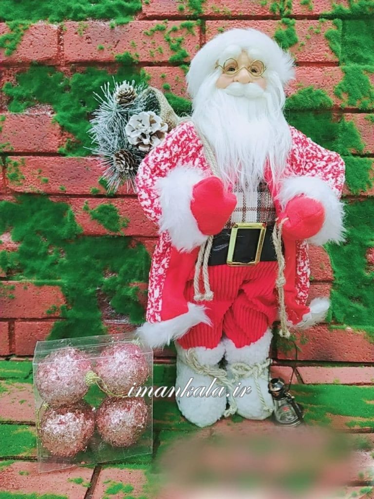 ۵۲۵۱۴ عروسک بابانوئل ارتفاع ۴۵ سانت