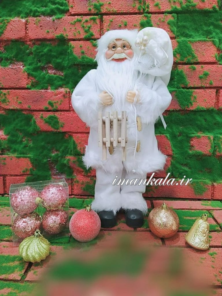 ۵۲۵۲۱ عروسک بابانوئل ارتفاع ۴۵ سانت