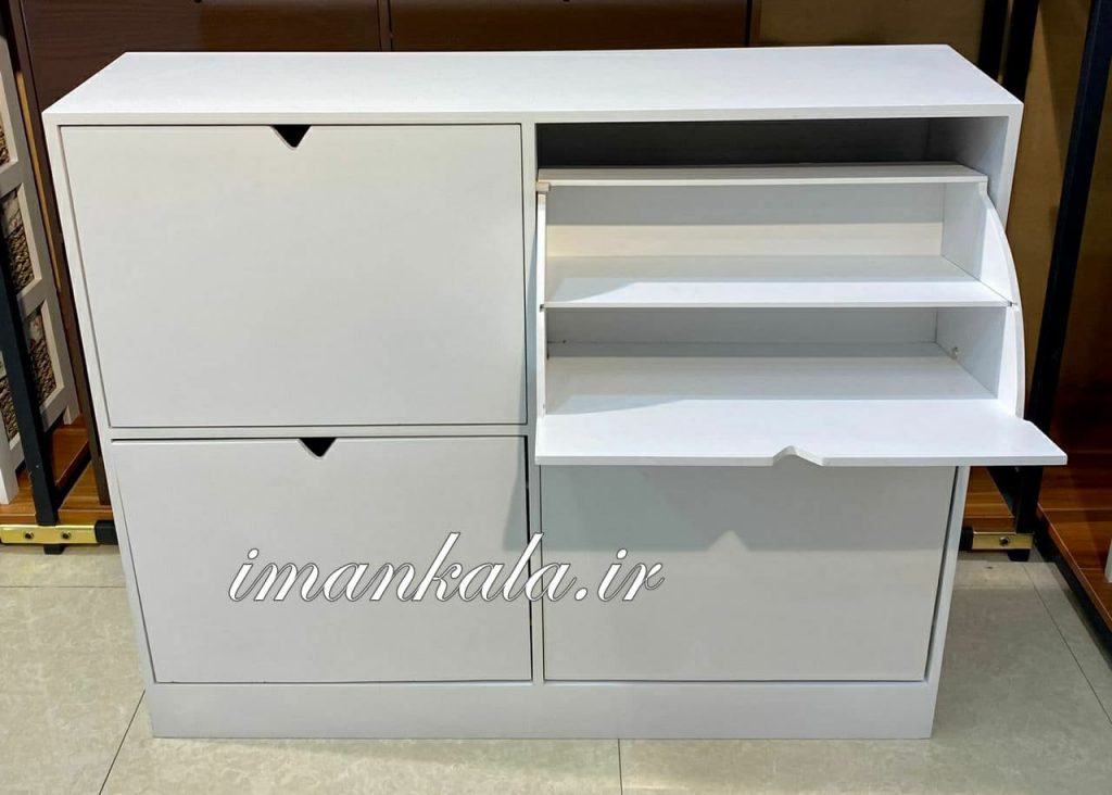جای کفش و لوازم داشبوردی 4 درب MDF