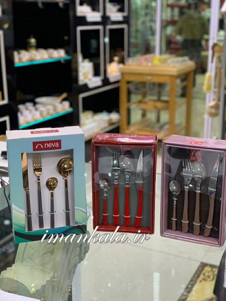 neva turkey original مجموعه سرویس قاشق کارد چنگال ترکیه اصل
