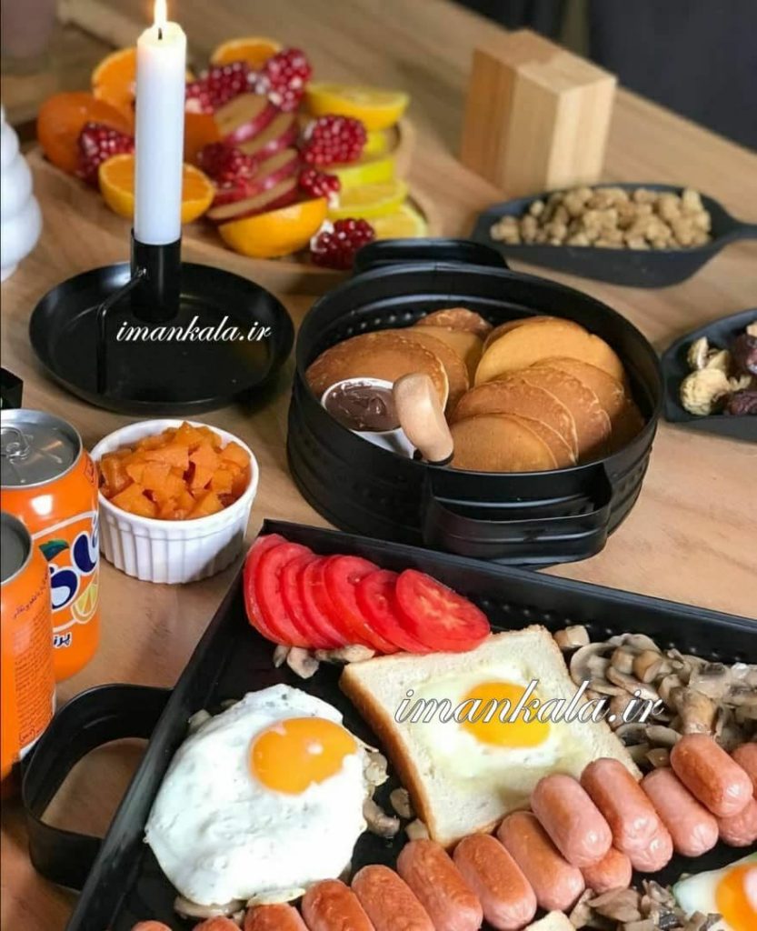 ظرف گالوانیزه طرح و اندازه متنوع
