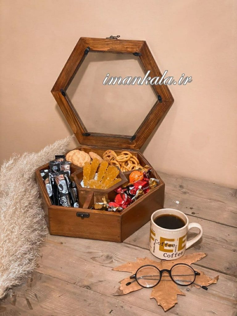 ۰۱۰۳۰۱۹ جای تیبگ شش ضلعی چوبی