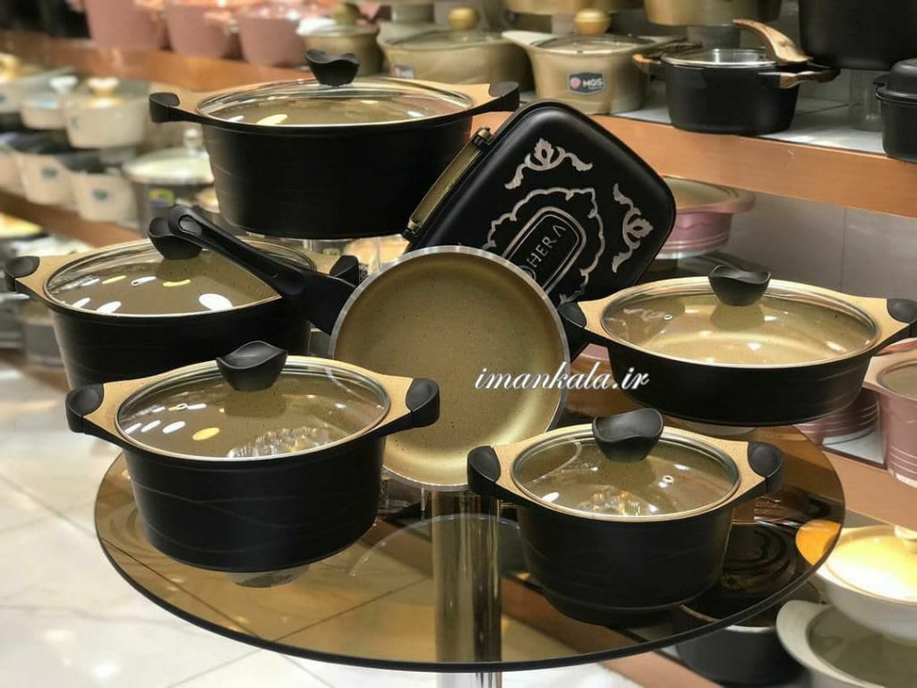 Hera مجموعه سرویس قابلمه ۱۲ پارچه