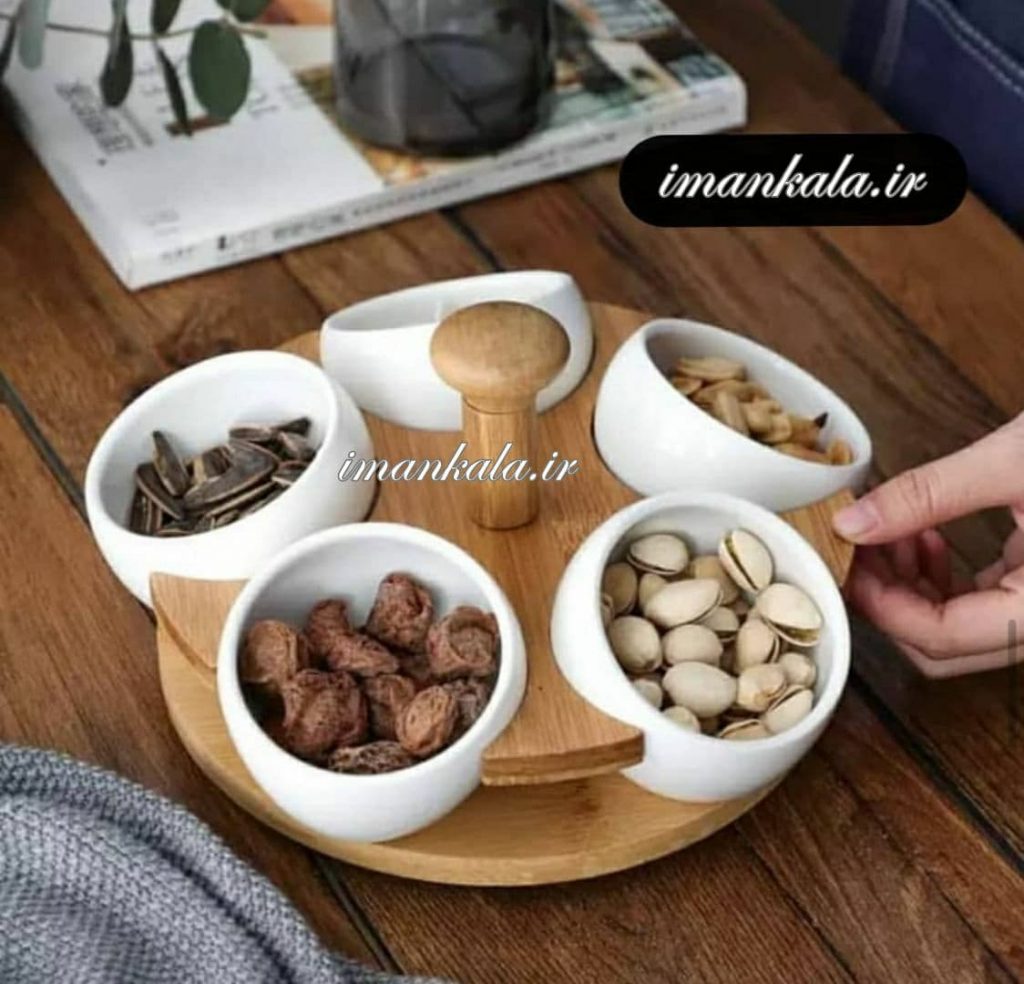 ظرف پذیرایی اردو گردان ۵ خانه