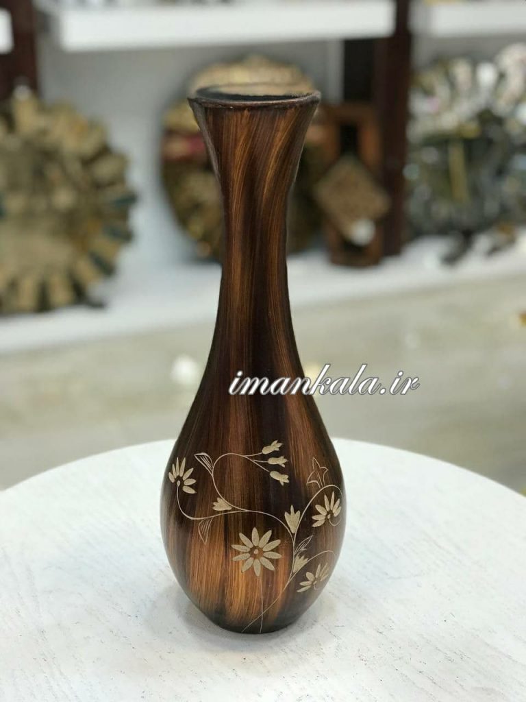 گلدان چوبی