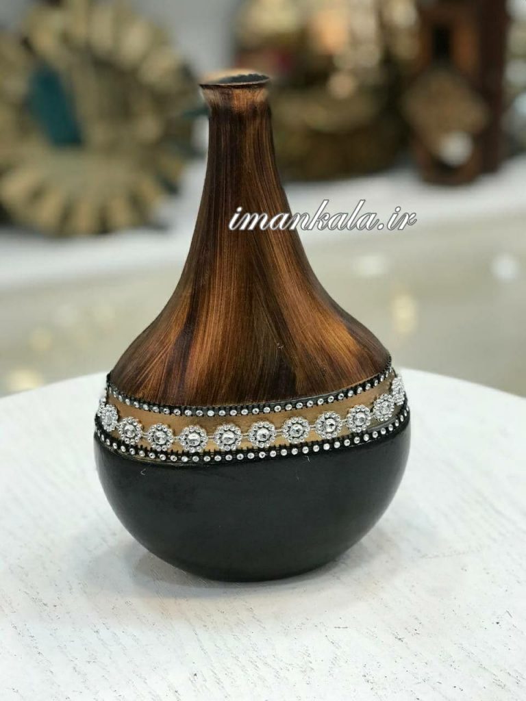 گلدان چوبی