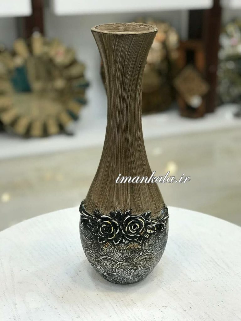 گلدان چوبی