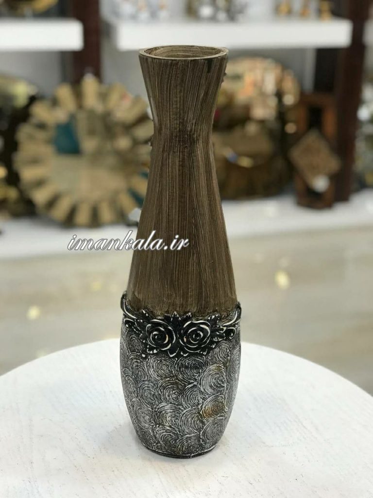 گلدان چوبی