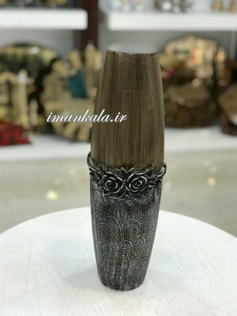 گلدان چوبی