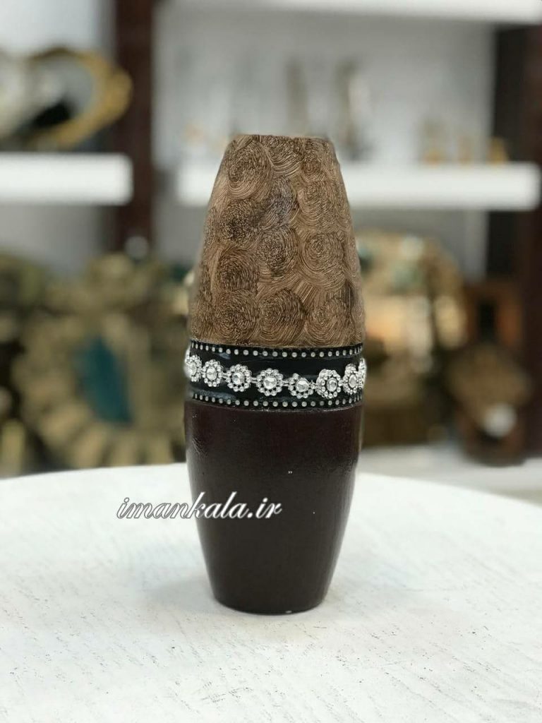 گلدان چوبی