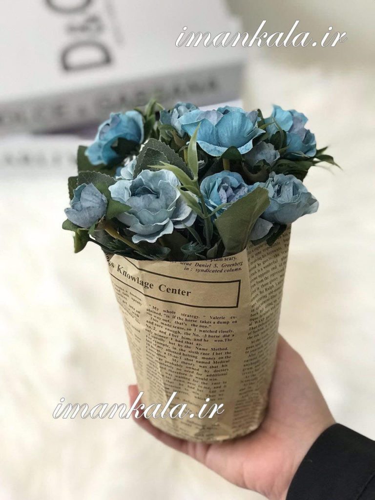 گلدان گل روکش کادو
