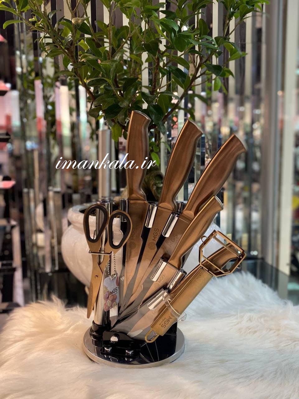 abjah Germany Original MGS مجموعه سرویس کارد ابزار آشپزخانه آلمان اصل - Image 3