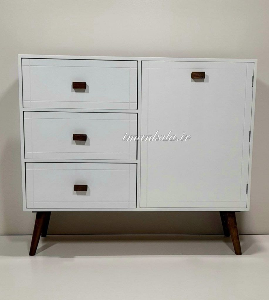 esmail 14007 2057 فایل دراور کمد تک درب ۳ کشو چوبی