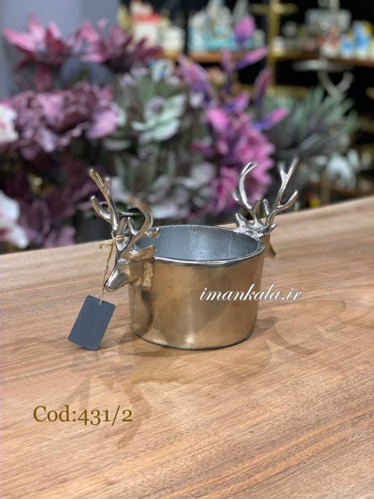 hdtuch 4312 ظرف پذیرایی طرح سر گوزن
