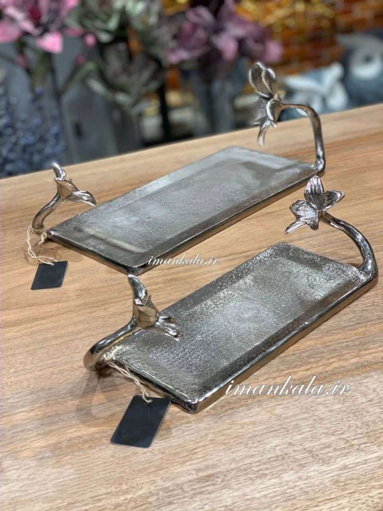 hdtuch ظرف پذیرایی دسته دار گل