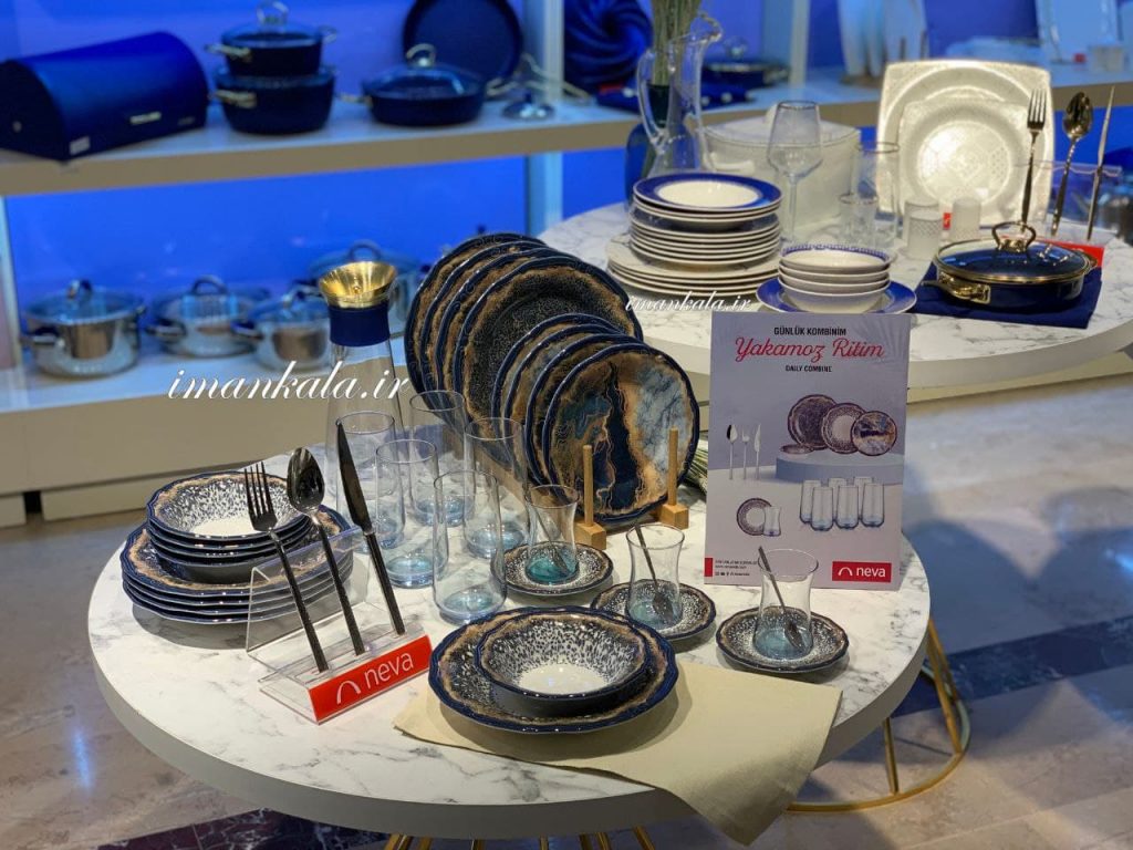 heidar 14007 Turkey Original neva مجموعه سرویس غذا ۶ نفره نوا ترکیه اصل