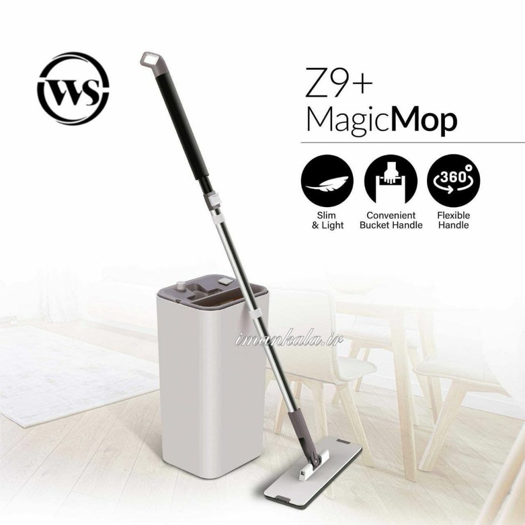 moht Magic mop WSZ9  تی سوپر میکرو فایبر سطل دار