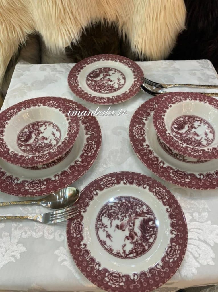 rood 14007 Turkey Original english home مجموعه سرویس پذیرایی ۱۲ پارچه ۴ نفره انگلیش هوم ترکیه اصل