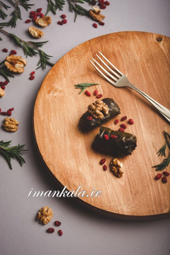 taval 6027 صفحه پذیرایی گردان چوبی